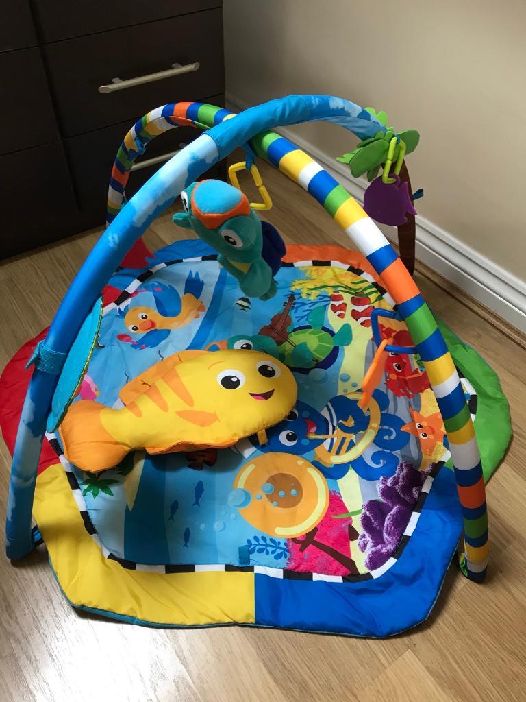 baby einstein rhythm reef play gym